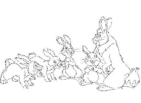 Coloring Pages Of Bunnies - Free Coloring Pages For KidsFree 