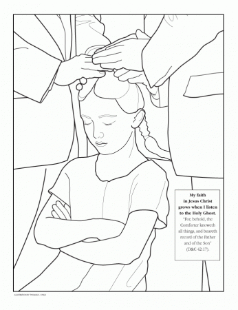LDS Coloring Pages | Jesus Coloring Pages