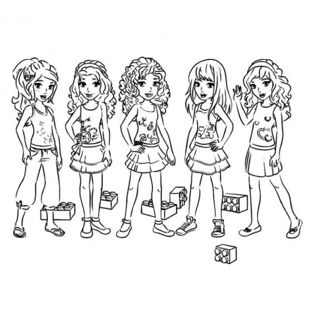 Lego Friends Coloring Pages | Coloring Pages