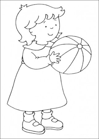Caillou Coloring Pages Online - Picture 3 – Free Printable Caillou 