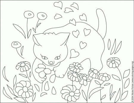 Valentine's Day Coloring Pages at Nicole's Coloring Pages
