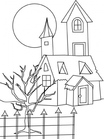 Monster House Coloring Pages