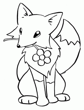 Kitsune Coloring Book Page By LunarSpoon On DeviantART 158423 Red 