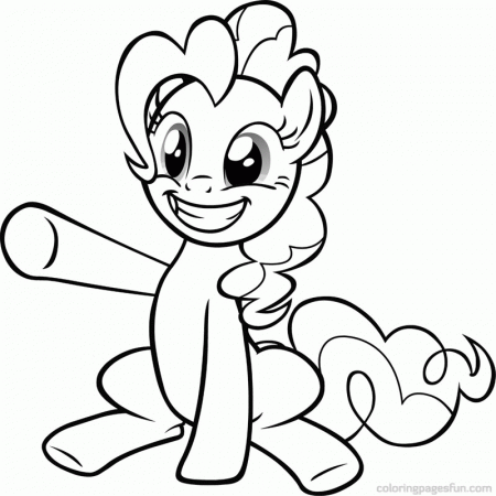 My Little Pony Pinkie Pie Coloring Pages | Cartoon Coloring Pages