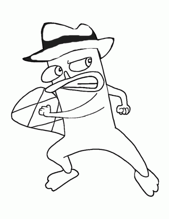 Perry the Platypus/ Agent P by Writer-Colorer on deviantART
