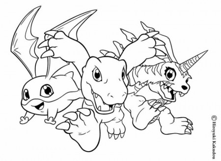 All Digimon Coloring Pages