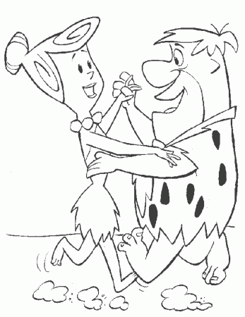 Flintstones Coloring Pages 13 | Free Printable Coloring Pages 