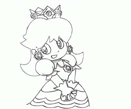 Prinsses Dasiy Coloring Pages