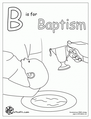 Children's Coloring Page - Holy Family Church