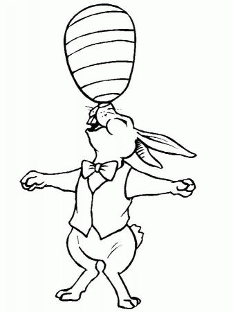 coloring pages easter bunny | Coloring Picture HD For Kids 