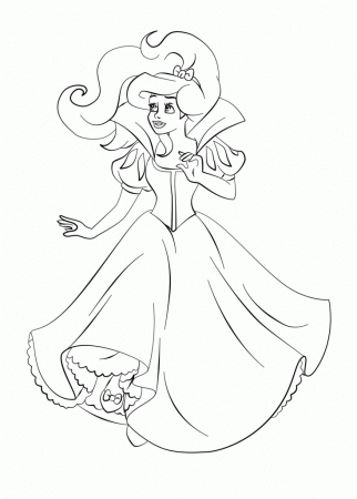 disney-ariel-coloring-pages | Crayon Pages