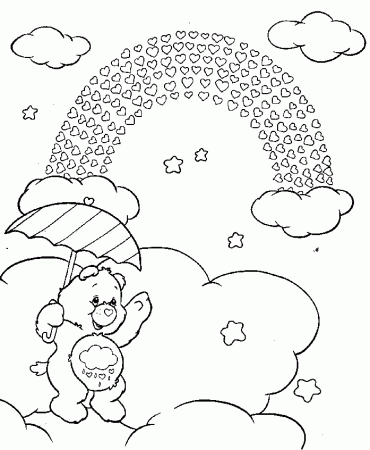 Care Bears Coloring Pages Free - Free Printable Coloring Pages 