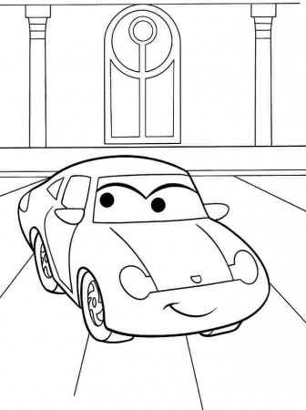 Free Printable Colouring Sheets Free Transportation Cars Movie For 