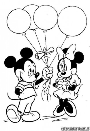 Mickey Mouse coloring pages - Free printable coloring pages