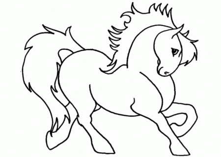 pony Colouring Pages (page 3)