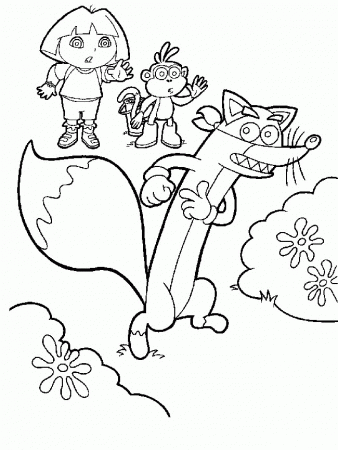 Dora coloring pages-Bratz' Blog