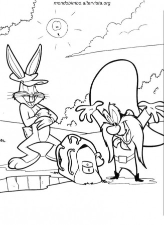Cartoon: Inspiring Disegno Bugs Bunny Colorare Yosemite Sam 
