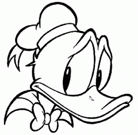 Donald Duck Coloring Pages 21 | Free Printable Coloring Pages 