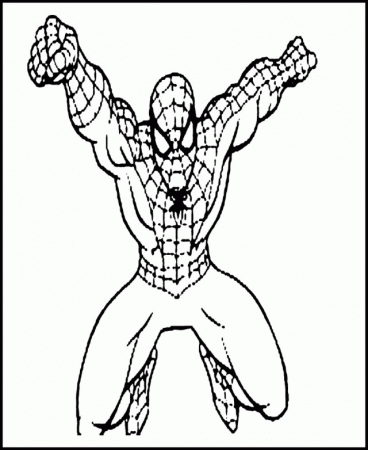 Spiderman Coloring Pages To Print Out Online Coloring Pages 243981 
