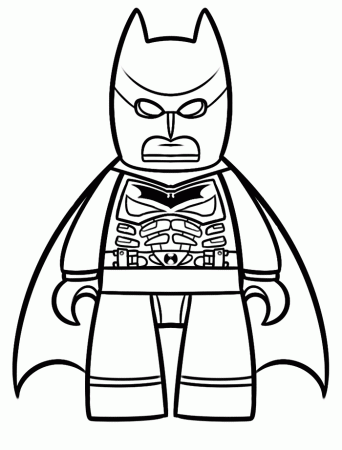 lego movie coloring pages - Batman - Squid Army