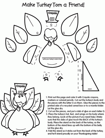 27 Turkey For Coloring Pages | Free Coloring Page Site