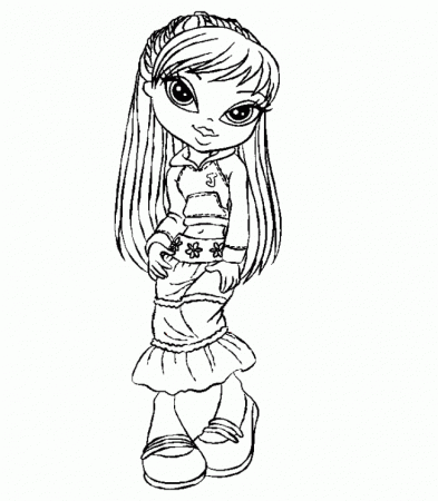 Bratz Coloring Pages | Printable Coloring Pages Gallery