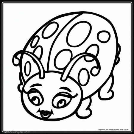 Ladybug Printable Coloring Pages Free Download Tattoo 34766 Picture #