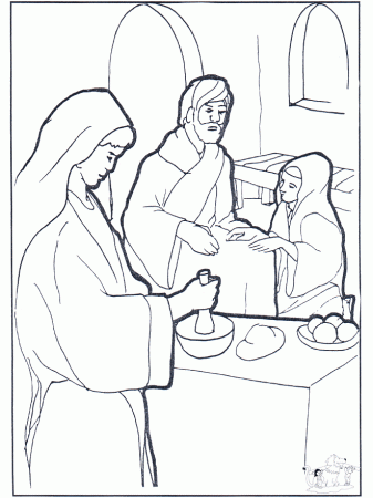 Mary,Martha and Jesus - New Testament