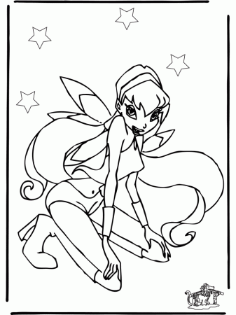 Winx Coloring Pages for kids to Print | Free Coloring Pages