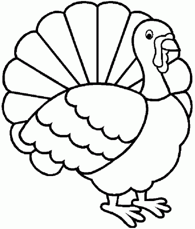 Thanksgiving Turkey Coloring Pages Printables – Picture 
