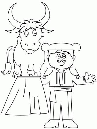 Spanish Coloring Pages