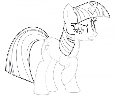 27 Twilight Sparkle Coloring Page