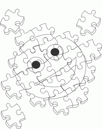 Crafting Smile Puzzle Coloring Pages - Games Coloring Pages : Free 