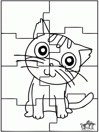 Energy Saving Puzzle Coloring Page