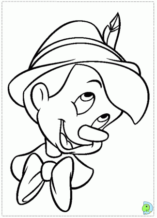 Pinocchio Coloring page