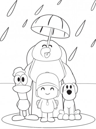Pocoyo Coloring Pages | Coloring Pages For Kids