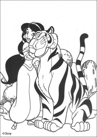 Colouring In Tiger