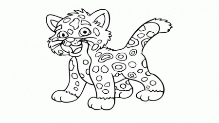 Coloring Pages Of Tigers Cheetahs And Big Cats Kids Coloring 