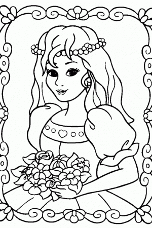 Coloring Pages For Girls Princess | download free printable 