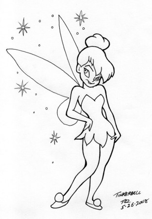 Tinkerbell Inked by tomascosauce on deviantART