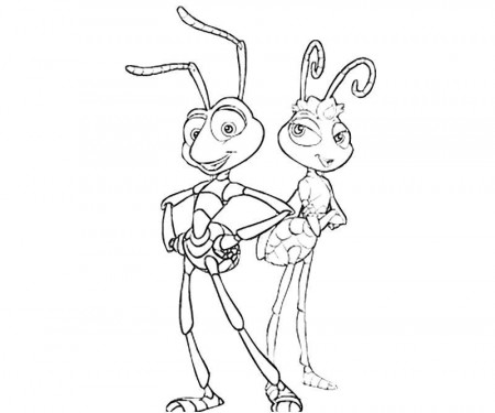 flik A Bug's Life Coloring Pages « Printable Coloring Pages