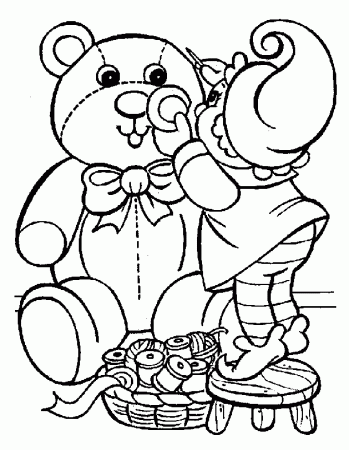 Coloring Book Christmas Pages - Free Printable Coloring Pages 