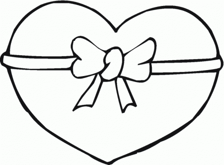 Heart Shape Coloring Pages Heart Coloring Pages Online Heart 