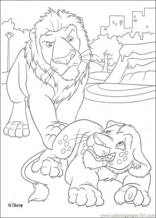 Coloring Pages The Wild N 19 1863 (Cartoons > The Wild) - free 