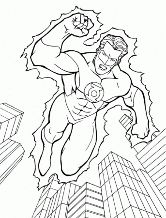Dc Superhero Coloring Pages Coloring Pages For Adults Coloring 