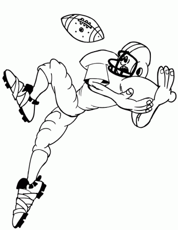 afl football coloring pages for kids | The Coloring Pages