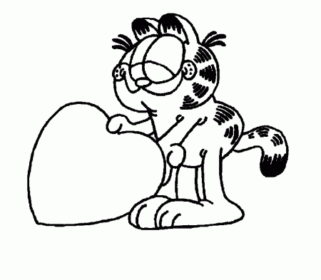 Garfield | Free Coloring Pages