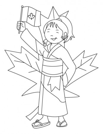 Singing canada day rhymes coloring pages, Kids Coloring pages 