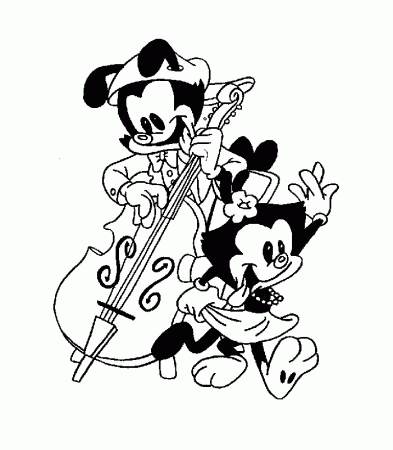 Coloring Page - Animaniacs coloring pages 10