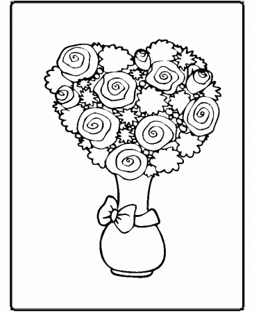 Beatifull Flower And Unique Coloring Page |Flower coloring pages 